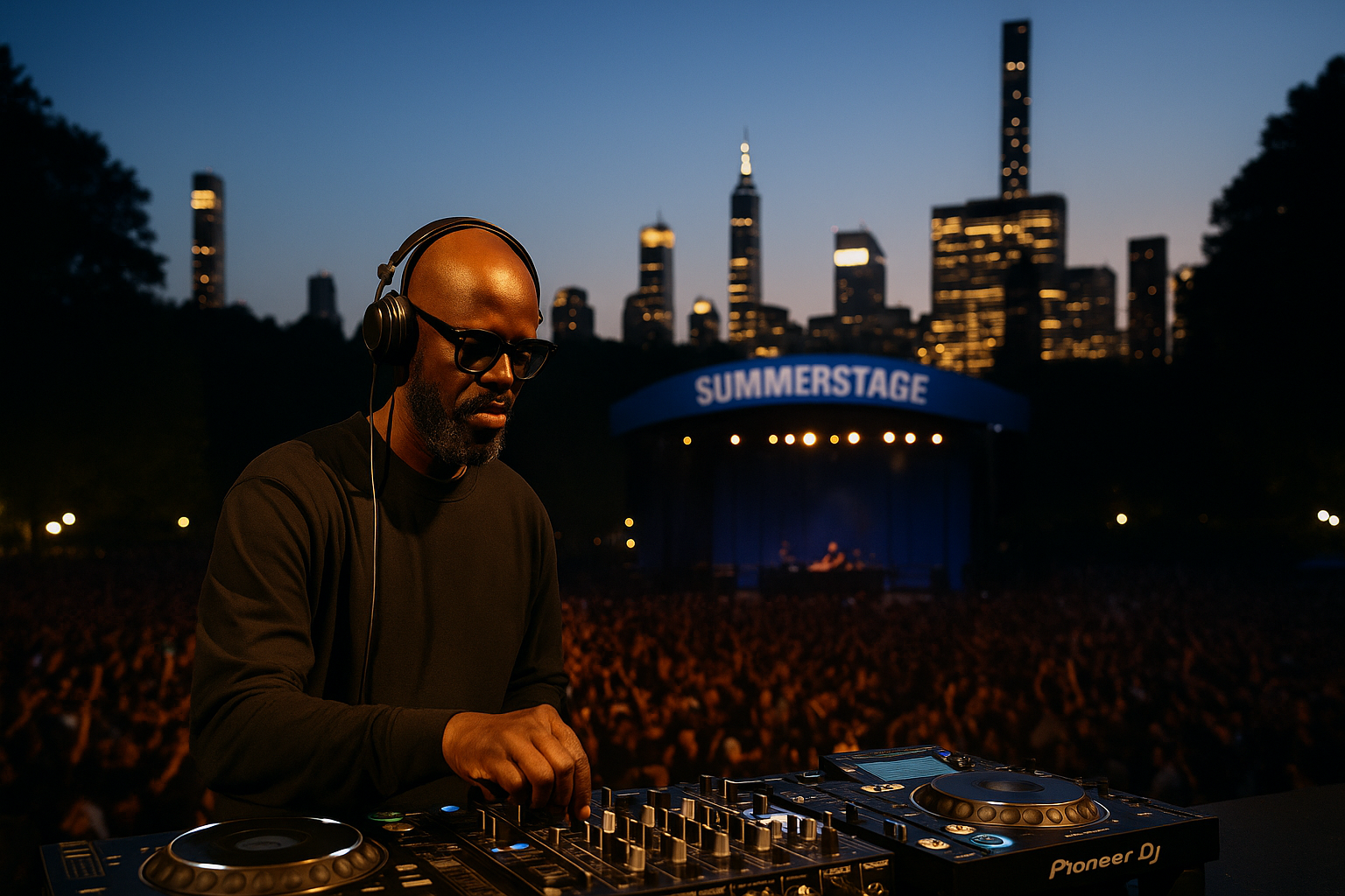 Featured image for “Black Coffee Stuns New York With a Sold-Out Central Park SummerStage Show”